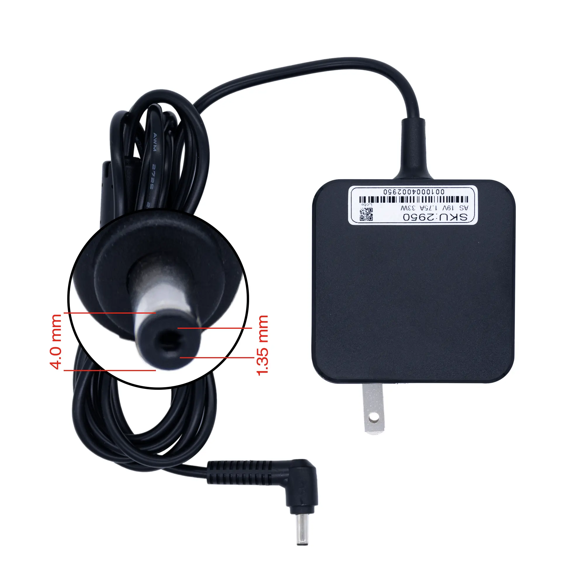Cargador para Portátil Asus 19V 1.75A
