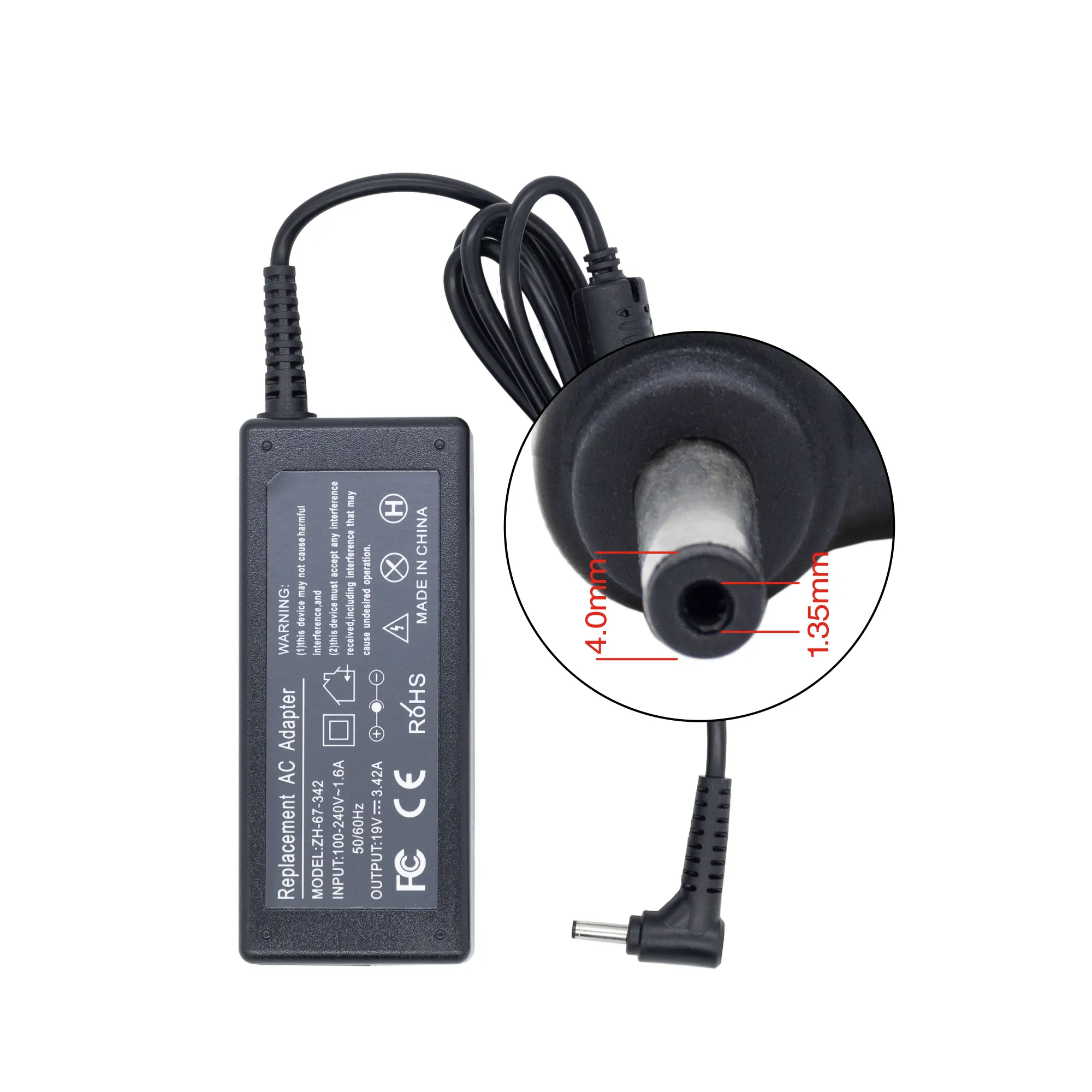 Cargador para Portátil Asus 19V 3.42A