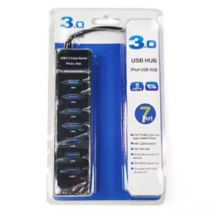 Hub multipuertos usb 7 puertos