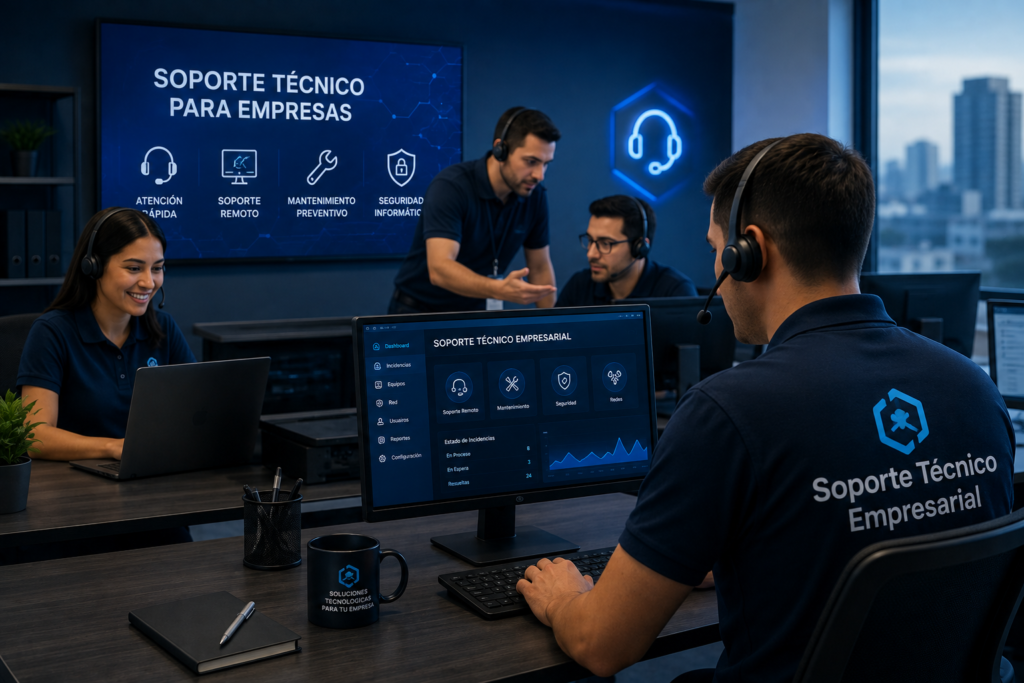 soporte técnico para empresas en Bogotá
