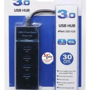 Hub Multipuertos Usb 3.0 4 Puertos De Alta Velocidad